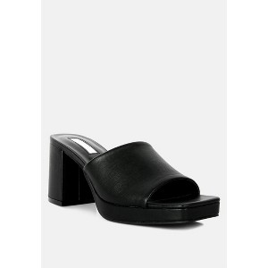 Artemisa Block Heel Slip On Sandals - 1 of 4