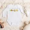 The Juniper Shop Mini Smiley It's Good To Be Kind Lumi Long Sleeve Bodysuit - 6M - White - 3 of 4
