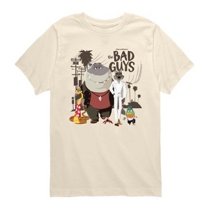 Boys' - The Bad Guys - Mr. Wolf and Friends Short Sleeve Graphic T-Shirt - 1 of 3