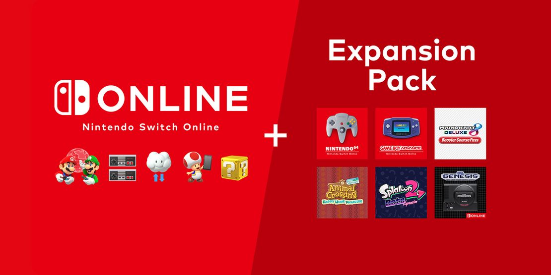 Nintendo Switch Online + Expansion Pack 