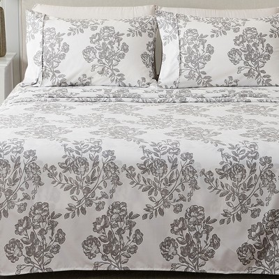Brushed Microfiber Holiday Printed Sheet Set - Great Bay Home