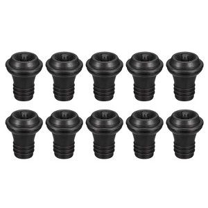 Unique Bargains Reusable Vacuum Rubber Sealing Wine Stoppers for Beer Glass Bottles - 1 of 4