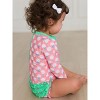 RuffleButts Baby/Toddler Girls UPF50+ Long Sleeve One Piece Rash Guard - 2 of 4