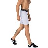 Anna-Kaci Active Men's Compression Fit Performance Shorts with Wide Waistband and Moisture-Wicking Stretch Fabric - 4 of 4