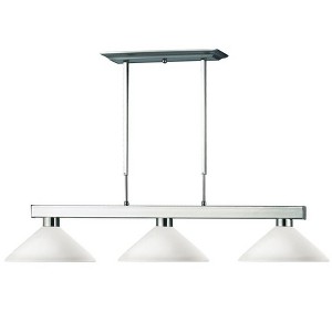 Z-Lite Cobalt 3 - Light Island Pendant Light in  Brushed Nickel - 1 of 4