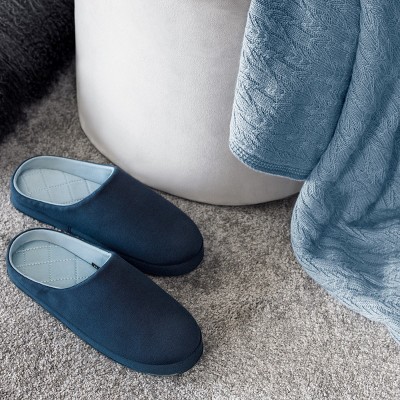 Togas Oliver Knit Mens Blue Slippers