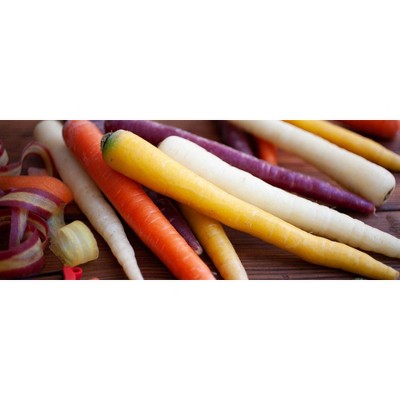 Organic Rainbow Whole Carrots - 2lb
