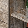 LunaLulinlk Freestanding Rustic Kitchen Buffet, Pantry Storage Cabinet, Vintage Wood - 3 of 4