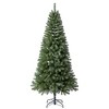 Home Heritage 1-1.75" Artificial Christmas Tree Base Rotating Metal Stand with Brighampton Spruce 7 Ft Pre-Lit Artificial Christmas Holiday Tree - 3 of 4