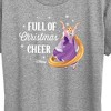 Women's - Disney - Full Of Christmas Cheer Rapunzel Short Sleeve Graphic T-Shirt - 2 of 4