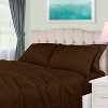 Luxury Egyptian Cotton 650 Thread Count Solid Deep Pocket Sheet Set by Blue Nile Mills - 2 of 4