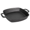 Dyna-Glo DG10CIS 10"x10" Cast Iron Skillet, Black: Durable, Even Heating, Grill-Compatible Cookware - 3 of 3