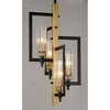 Maxim Lighting Flambeau 4 - Light Pendant in  Black/Antique Brass - 2 of 4