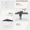EAGLE PEAK Slant Leg Pop-up Canopy Tent Easy One Person Setup Instant Outdoor Beach Canopy Folding Portable Sports Shelter - 2 of 4