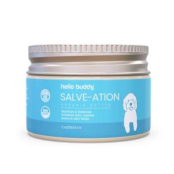 Hello Buddy Salve-ation Organic Skin Relief for Dogs & Cats, 2oz