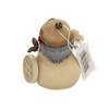 2.25 In Dashing In The Snow Snowman Heart Of Christmas Santa Figurines - 2 of 2