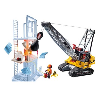 playmobil construction excavator