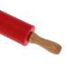 Unique Bargains Rolling Pin Small Silicone Solid Wood 1 Pc - 4 of 4