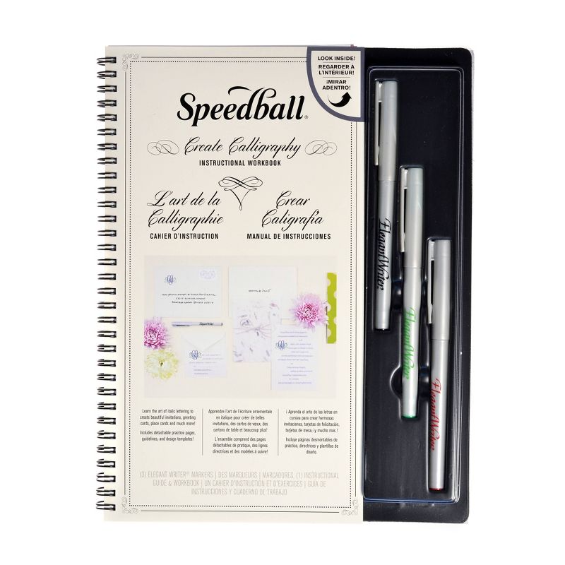 Lettershop Calligraphy Project Set 3ct - Speedball, 1 of 5
