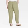 Women's High-Rise Straight Leg Pull-On Pants - Universal Thread™ - 2 of 3