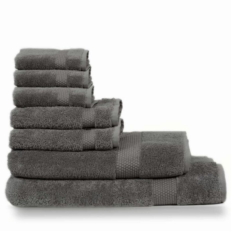 Lincove 100% Cotton Luxury Towels Set - Highly Absorbent & Eco Friendly - Set of 7, 3 of 5