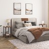 Set of 2 End Tables with USB Port and Outlets, Nightstand with 2-Layer Storage Shelves - 4 of 4