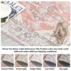 100% Polyester 350g Velvet Weight Folding Bottom-Backed Carpet - Total Weight 1160Gsm, FauxTexture, TPR Washable,Komist Design - 2 of 4