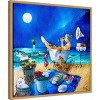 Amanti Art Just Perfect at Vlees Bay by Ronald West Framed Canvas Wall Art - 3 of 4
