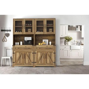 SAINTCY 72 inch Tall Kitchen Pantry Cabinet Storage - 1 of 4