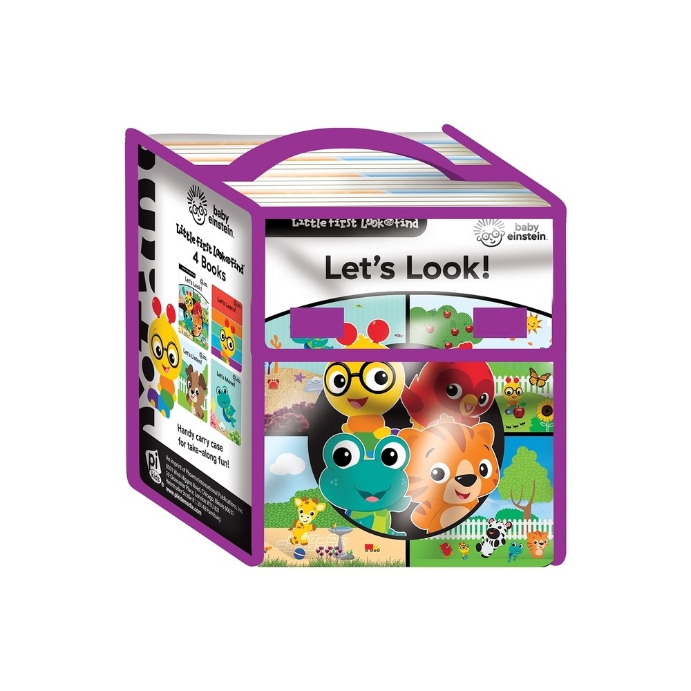 Baby Einstein: Little First Look and Find 4 Books - by Pi Kids (Mixed Media Product)