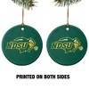 North Dakota State University Porcelain Holiday Christmas Tree Ornament - 2 of 4