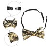 INSPIRE CHIC Men's Sequin Adjustable Pre-tied Bow Tie - 3 of 4