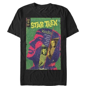 Men's Star Trek Spock's The Voodoo Planet Comic Page T-Shirt - 1 of 4