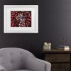 Trademark Fine Art - Kurt Shaffer Abstract Fireworks 2020 14 Matted Framed Art - 2 of 4