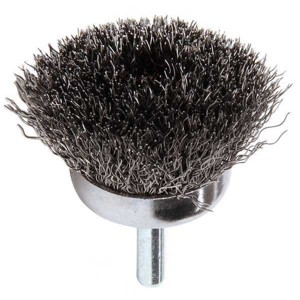 Weiler  Crimped Wire Cup Brush,Stem,1-3/4 In. 90116 - 1 of 2