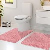 Hearth & Harbor Bathroom Rugs, Machine Washable Chenille Bath Mat for Bathroom - 2 of 4