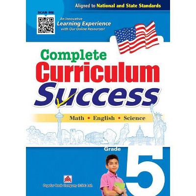 Complete Curriculum Success Grade 5 - Learning Workbook for Fifth Grade Students - English, Math and Science Activities Children Book - (Paperback)