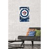 Trends International NHL Winnipeg Jets - Maximalist Logo 23 Framed Wall Poster Prints - 2 of 4