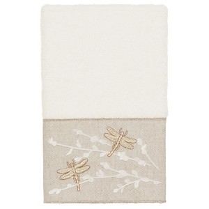 Linum Home Textiles 100% Turkish Cotton BRAELYN Embellished Towel Set - 1 of 2