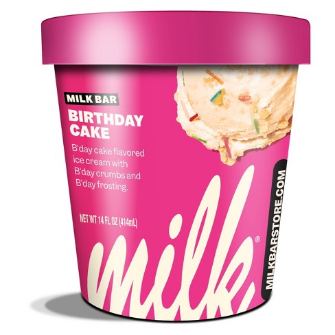 Milk Bar Birthday Cake Premium Ice Cream - 14oz - image 1 of 3