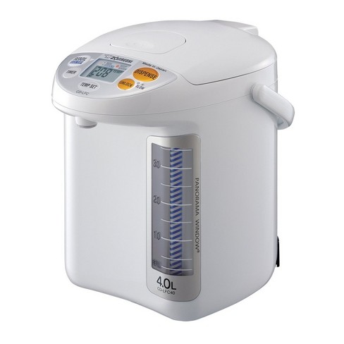 Zojirushi CD-JWC40HS Micom Water Boiler & Warmer, Silver Gray, 4.0