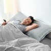 PiccoCasa Soft Breathable Microfiber Embroidery Zipper Closure Body Pillowcases 1 Pc - 2 of 4