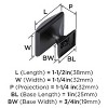 Amerock Candler Cabinet or Furniture Knob - 4 of 4