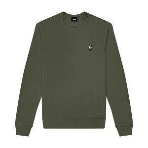 Dalix Lightning (Glow in the Dark) Embroidered Crewneck Fleece Sweatshirt Pullover Mens - 1 of 4