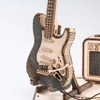 ROBOTIME 3D Jigsaw Wooden Puzzle Guitar Model Gifts for Teen Adult, 6.7"*4.1"*8.7" - 4 of 4