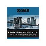 SoHo Urban Artist 180 GSM Acrylic Canvas Paper Pads