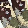 Reindeer in the Mountains Holiday Socks from the Sock Panda (Men's or Women's Sizes, Adult Large or Adult Medium) - 3 of 4