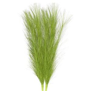 Unique Bargains Party Vase Wedding Decor Tall Fluffy Faux Pampas Grass - 1 of 4
