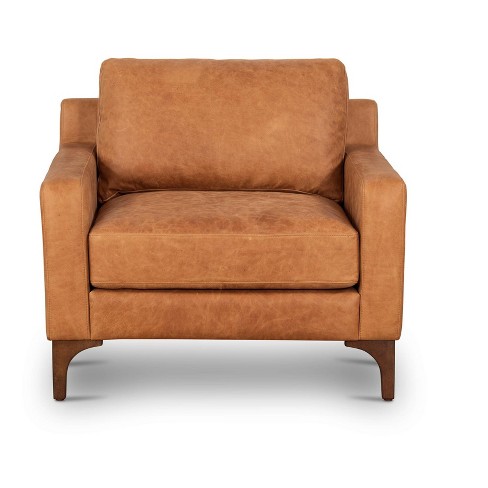 Poly & Bark Sorrento Lounge Chair 2.0 in Cognac Tan - image 1 of 1