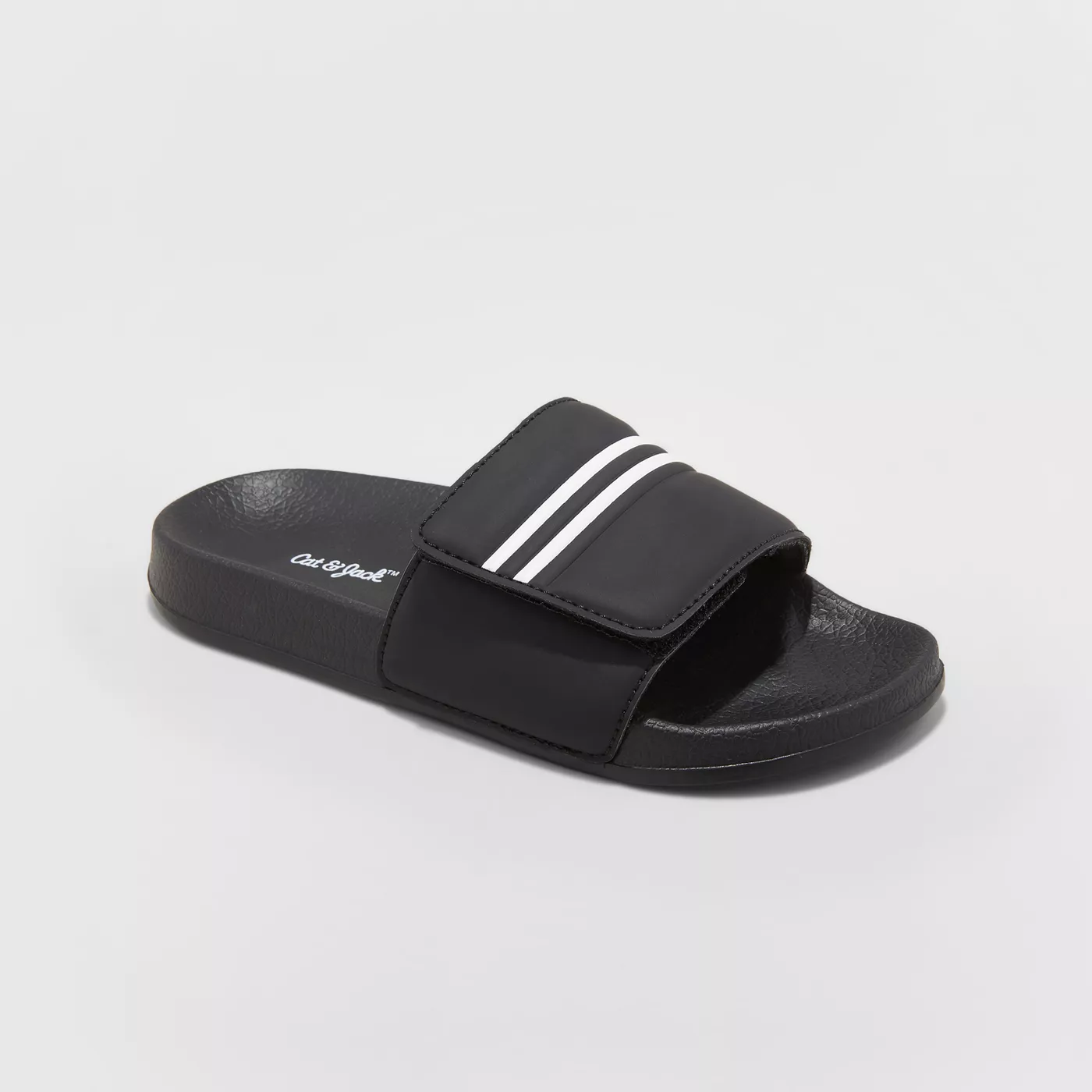 Boys' Wilton Slide Sandals - Cat & Jackâ¢ Black - image 1 of 3